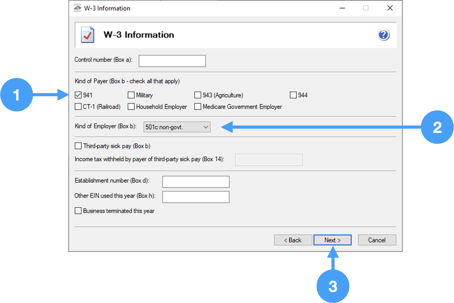 Documentation Resources > W-2 Setup Wizard (Windows) > Windows W-2 Setup Wizard.009.png